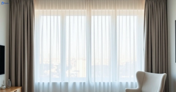 Restored vibrant drapes in loganlea QLD after Matty Curtain Cleaning